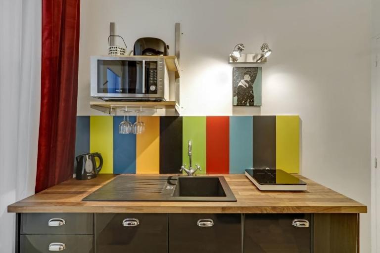 A Sweet Studio In Montparnasse - Boulevard Du Montparnasse Париж Экстерьер фото